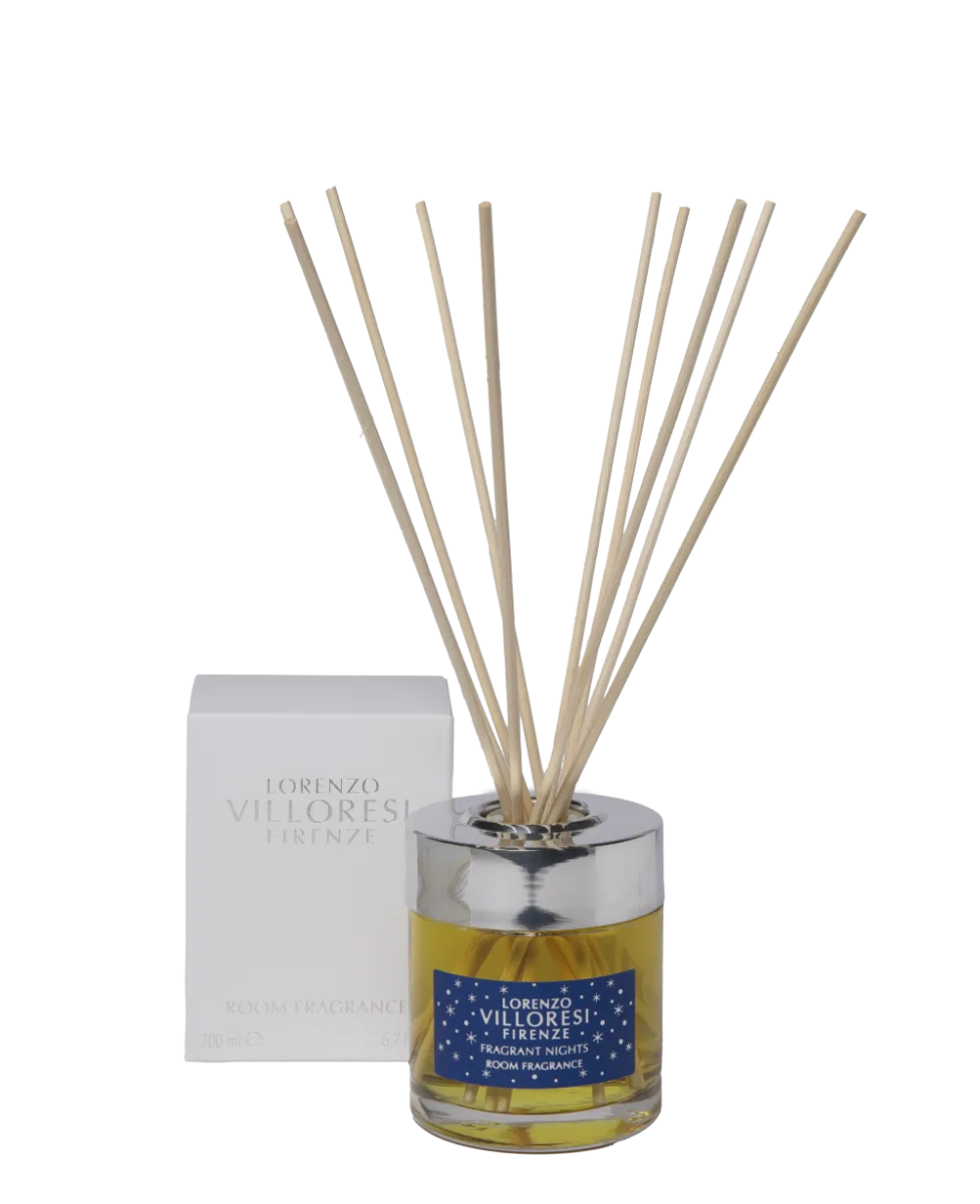 image LORENZO FRAGRANT NIGHTS ROOM FRAGRANCE 200ML+10STICKS - Image 1